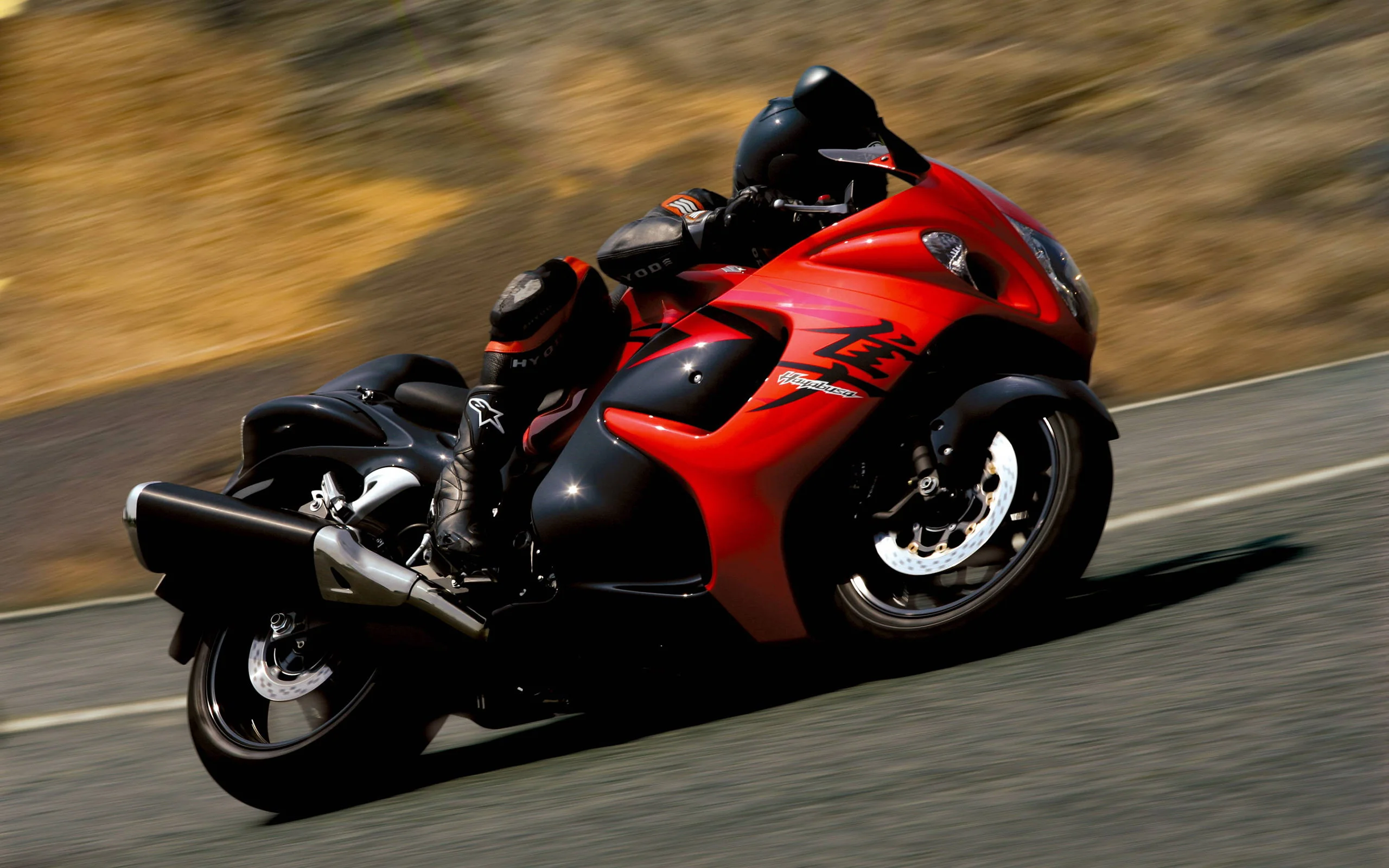 Suzuki Hayabusa roja