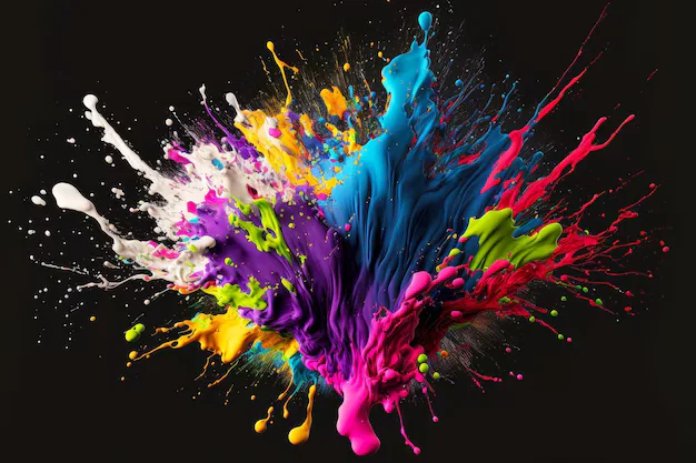 Pintura digital abstracta